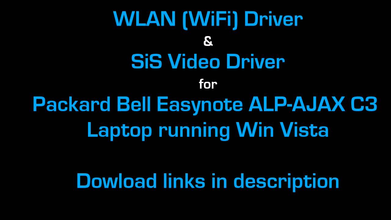 Packard Bell Laptops & Desktops Driver Download For Windows